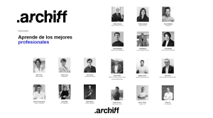 .archiff curso en gestión de estudios de arquitectura e interiorismo